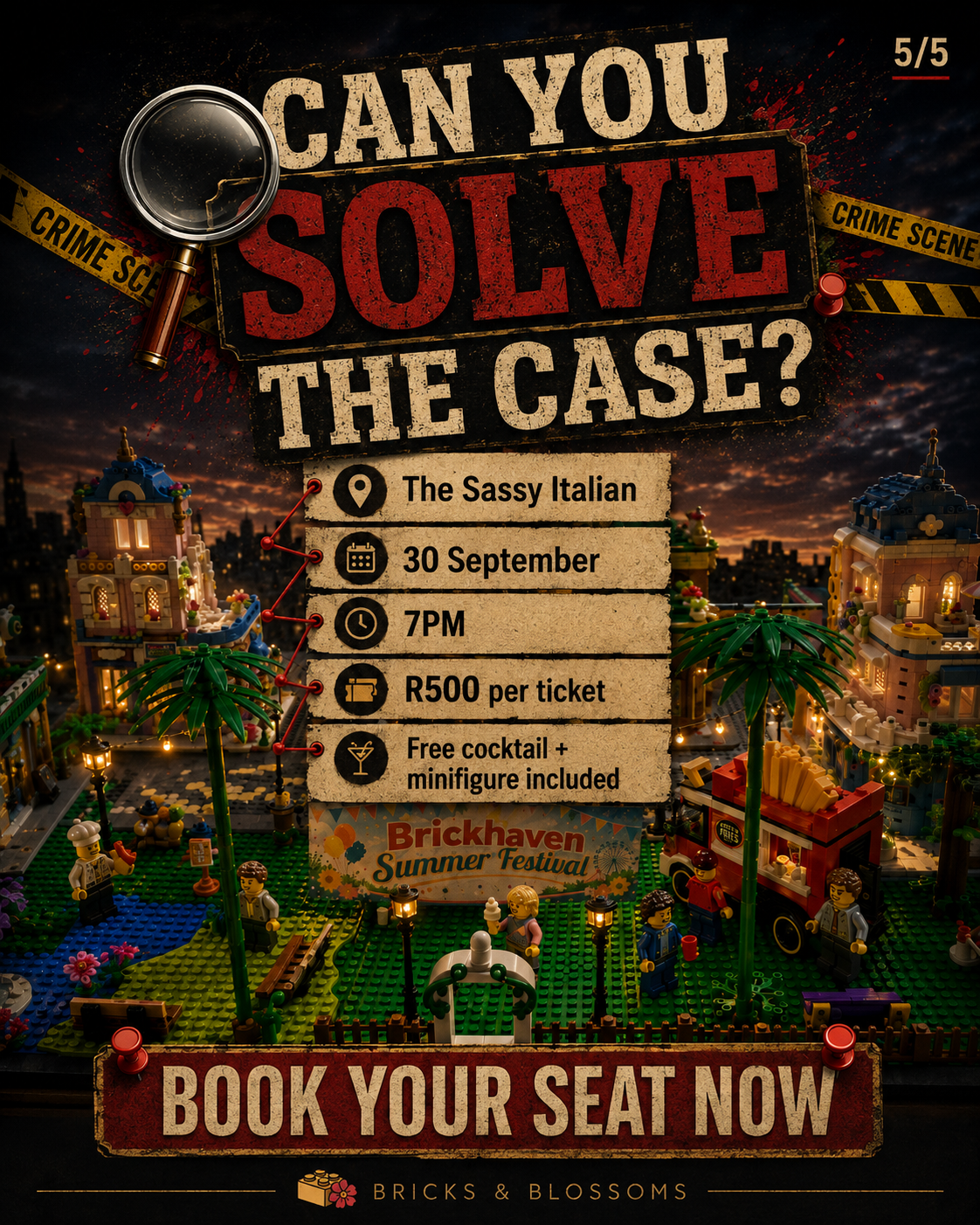 Brick Street Murders - A Murder Mystery Evening Built One Clue at a Time