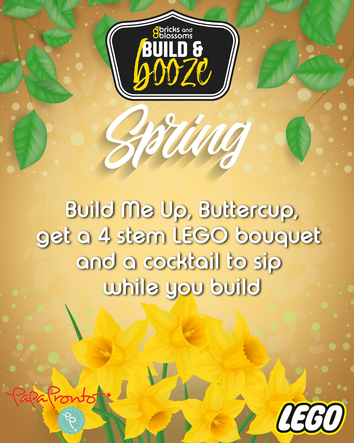 Build & Booze Spring Event