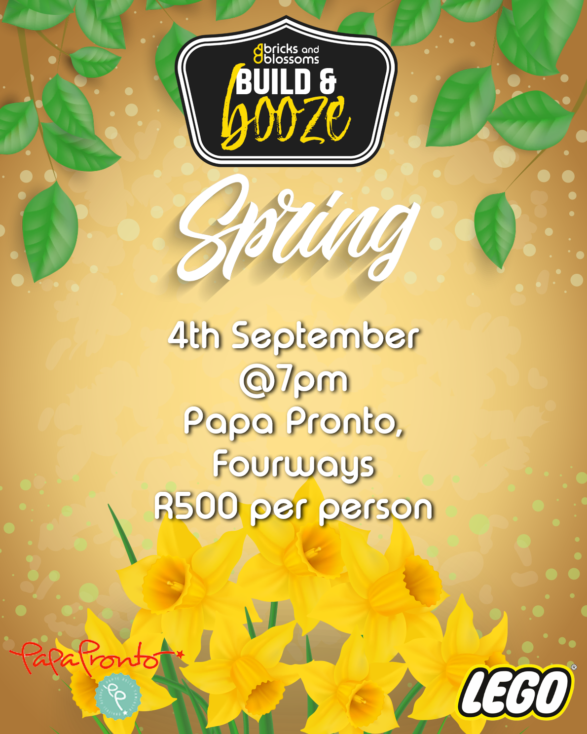 Build & Booze Spring Event