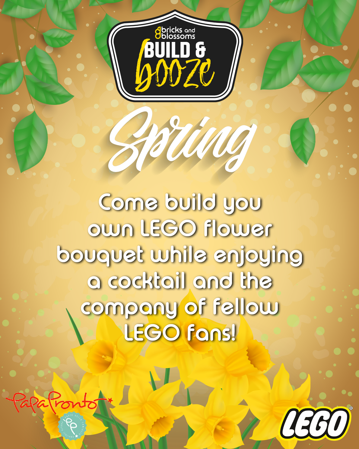 Build & Booze Spring Event