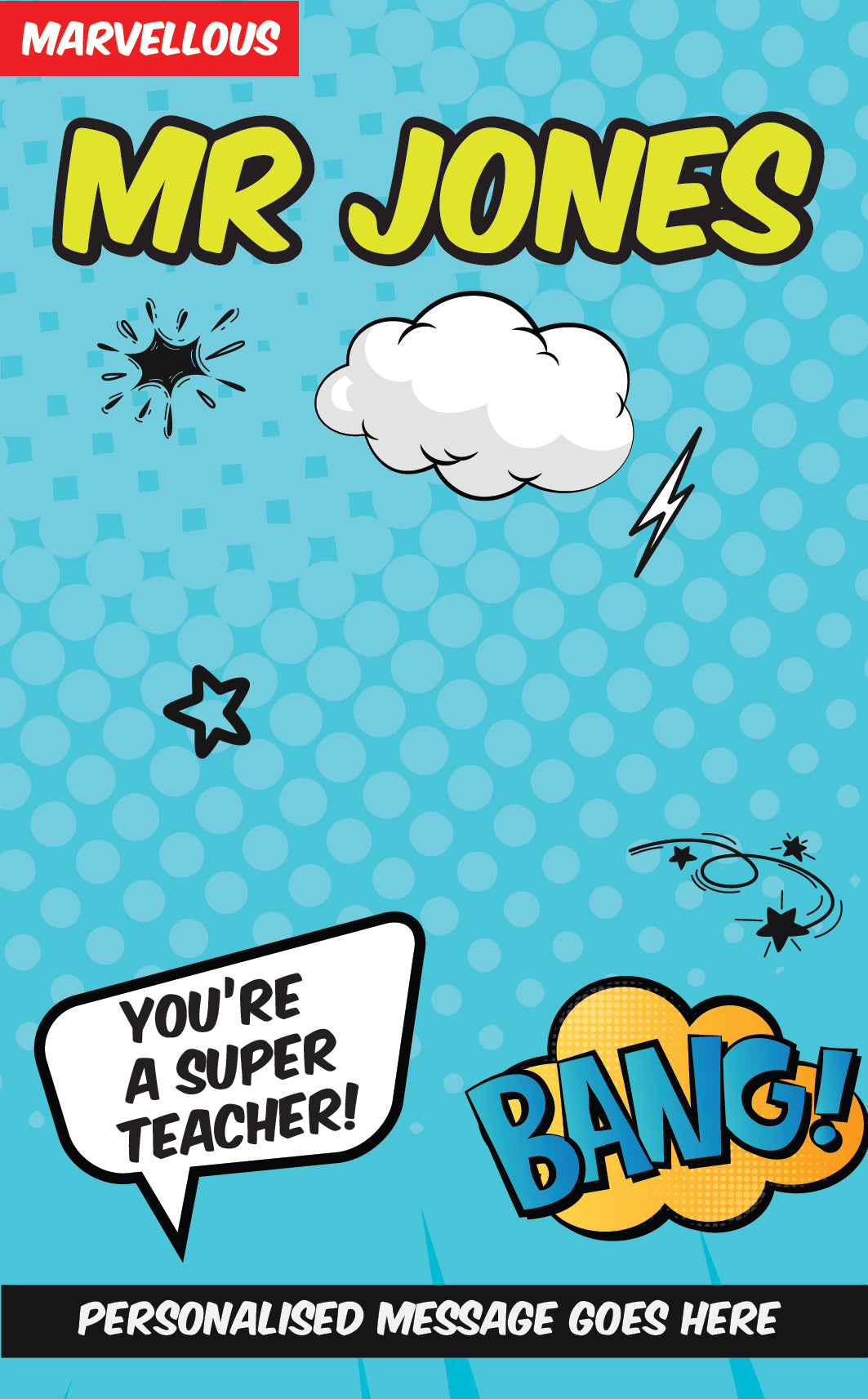 The Comic Hero Frame
