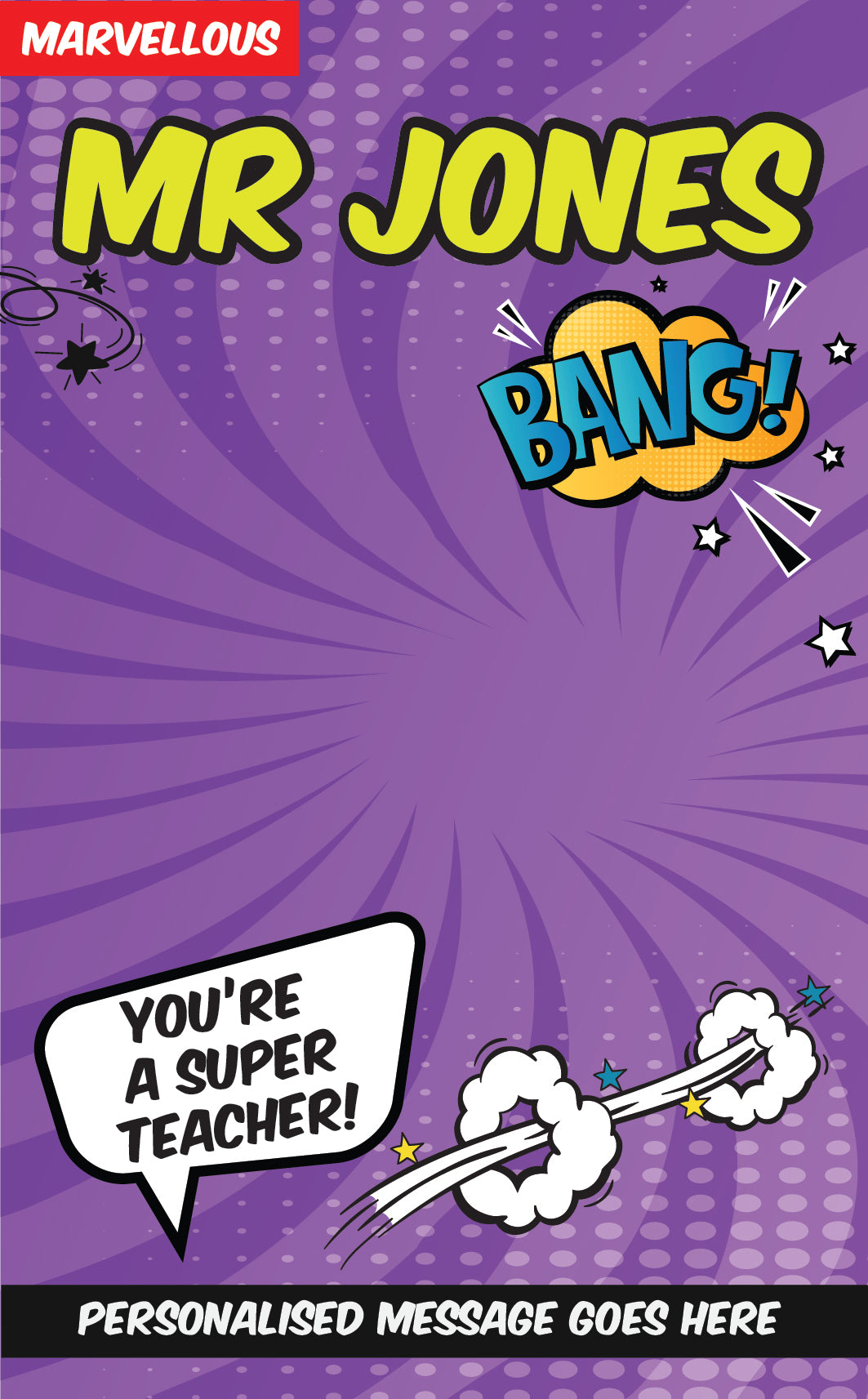 The Comic Hero Frame