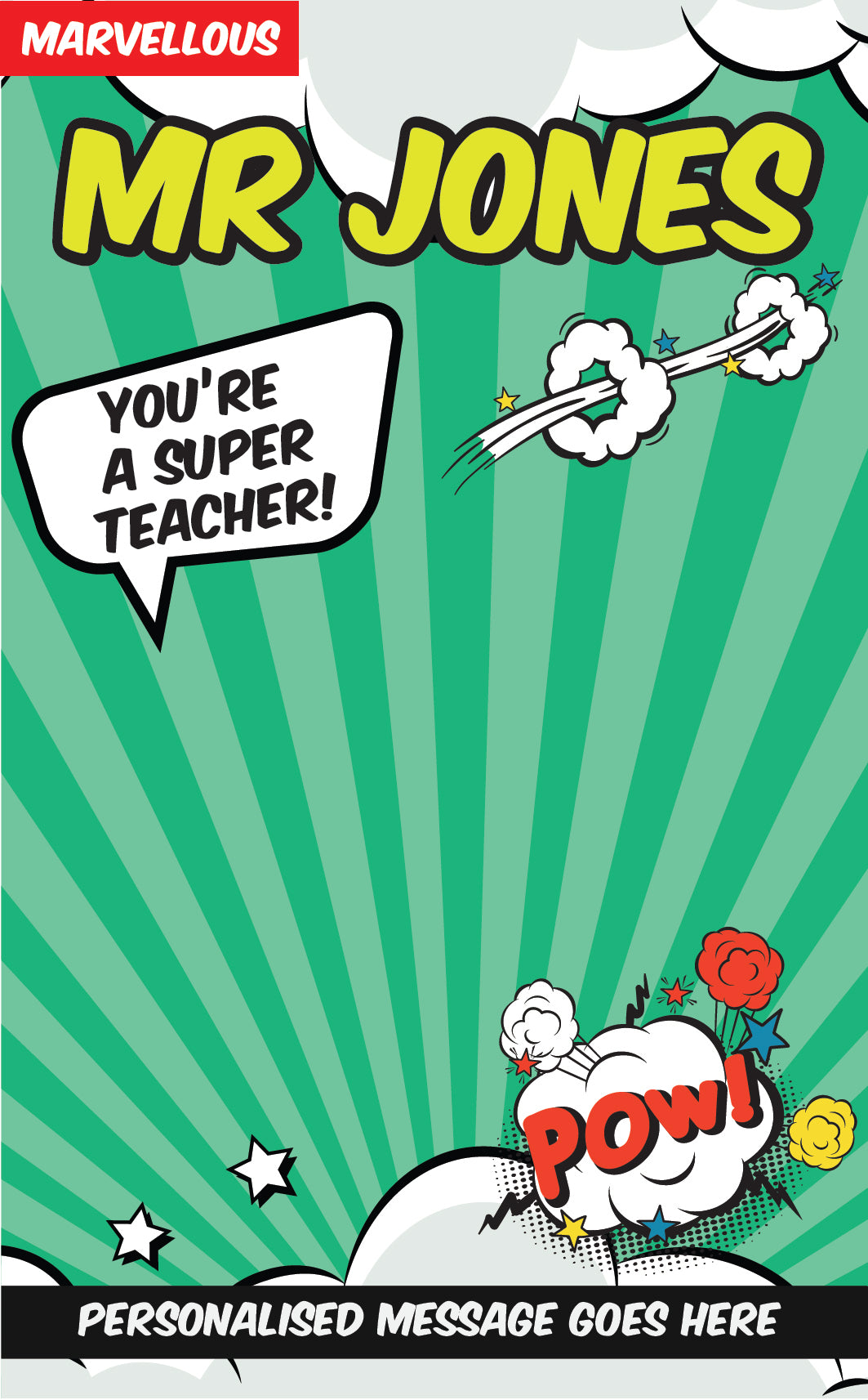 The Comic Hero Frame