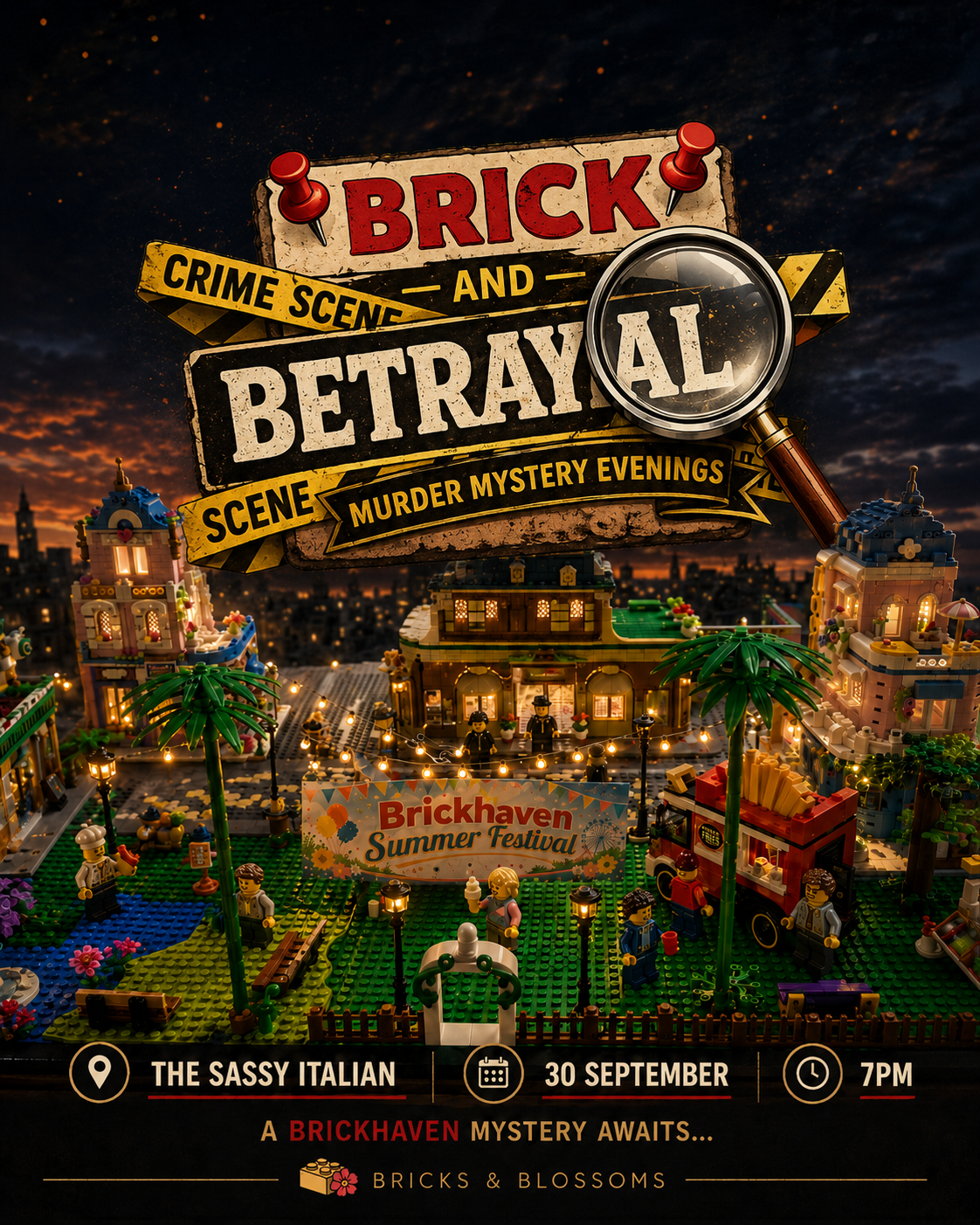 Brick Street Murders - A Murder Mystery Evening Built One Clue at a Time